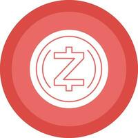 zcash vector icono diseño