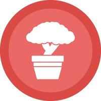 Bonsai Vector Icon Design