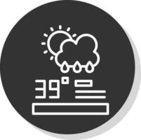 Forecast Analytics Vector Icon Design