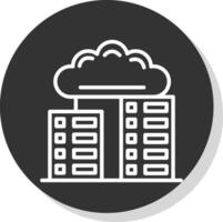 Data center Vector Icon Design