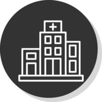 Hospital Vector Icon Design