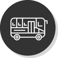 diseño de icono de vector de autobús