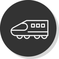 Shinkansen Vector Icon Design