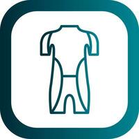 Wet Suit Vector Icon Design