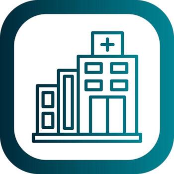 Hospital Vector Icon Design