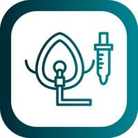 Oxygen Mask Vector Icon Design