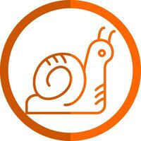Snail Vector Icon Design