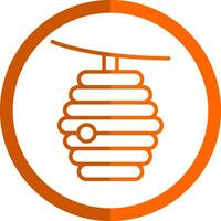 Beehive Vector Icon Design