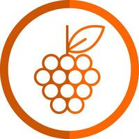 diseño de icono de vector de uvas