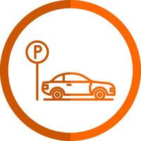 Parking Vector Icon Design