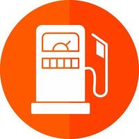 Gas Station Vector Icon Design