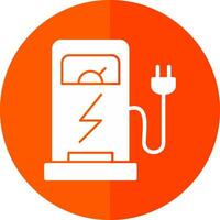 Charging Station Vector Icon Design