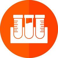 Test Tubes Vector Icon Design