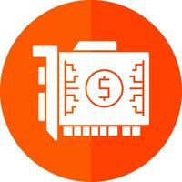 Gpu mining Vector Icon Design