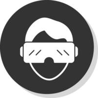 virtual realidad vector icono diseño