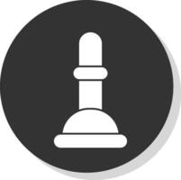 Plunger  Vector Icon Design