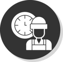 Working Hours  Vector Icon Design