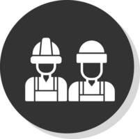 trabajadores vector icono diseño