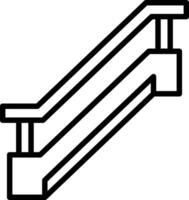 Escalator Vector Icon Design