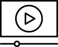 Video Vector Icon Design