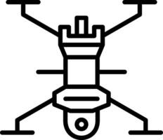 Drone Vector Icon Design