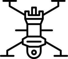 diseño de icono de vector de dron