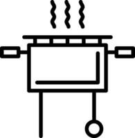 Grill Vector Icon Design