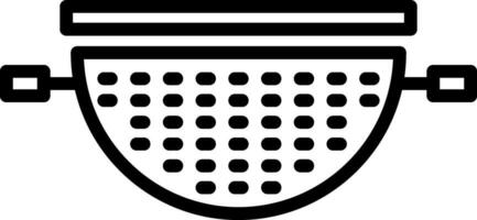 Strainer Vector Icon Design