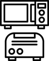 Kitchen appliance Vector Icon Design