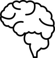 Brain Vector Icon Design