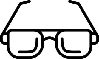 Glasses Vector Icon Design