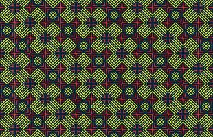 Seamless yellow and red grunge stripes fabric pattern vector