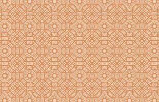 Hexagonal and triangle geometric fabric pattern vector