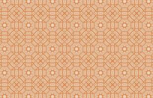 Hexagonal and triangle geometric fabric pattern vector