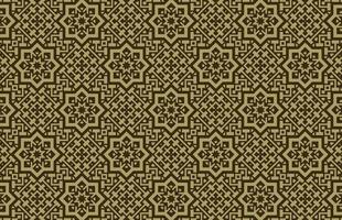 Brown abstract geometric pattern vector