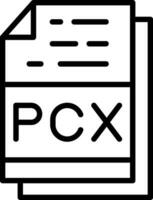 pcx vector icono diseño