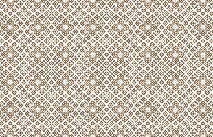 Brown geometric tile pattern vector