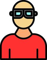 Ar glasses Vector Icon Design