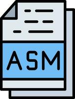 Asm Vector Icon Design