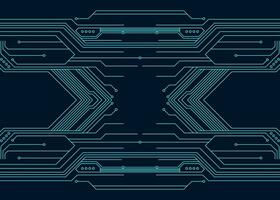 Abstract technology futuristic digital concept square pattern with lighting glowing particles square elements on dark blue background. Vector illustration