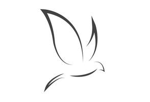 un pájaro logo es un logo ese tiene un pájaro imagen como el principal elemento en sus diseño. el pájaro logo lata ser usado en un amplio variedad de industrias, tal como el aviación industria, turismo y ambiental. vector