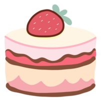 gâteau sucré gâteau Chocolat gâteau, fraise gâteau, Cerise cale png