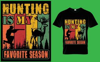 Print Hunting Vector T Shirt Design