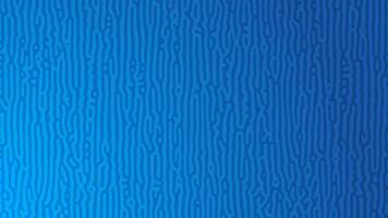 Blue Turing reaction gradient background. Abstract diffusion pattern with chaotic shapes. Vector illustration.