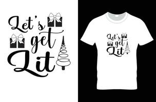 Christmas Tshirt Design vector