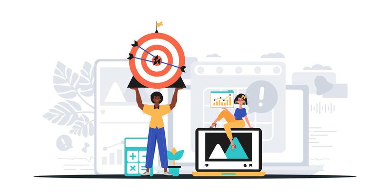 Digital Marketing Team. Ready to use banner