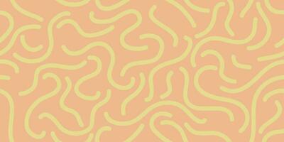 Lines doodle Seamless pattern background. Creative minimalist modern line art background. vector illustrations