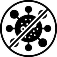 solid icon for elimination vector