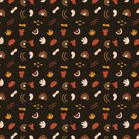 cute modern seamless abstract pattern vector illustration