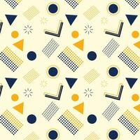 modern geometric shapes pattern background vector illustrator